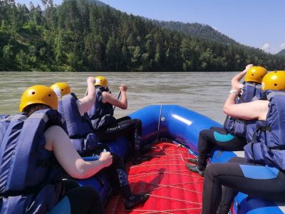 Рафтинг (сплав по р.Катунь на надувных рафтах), экскурсия