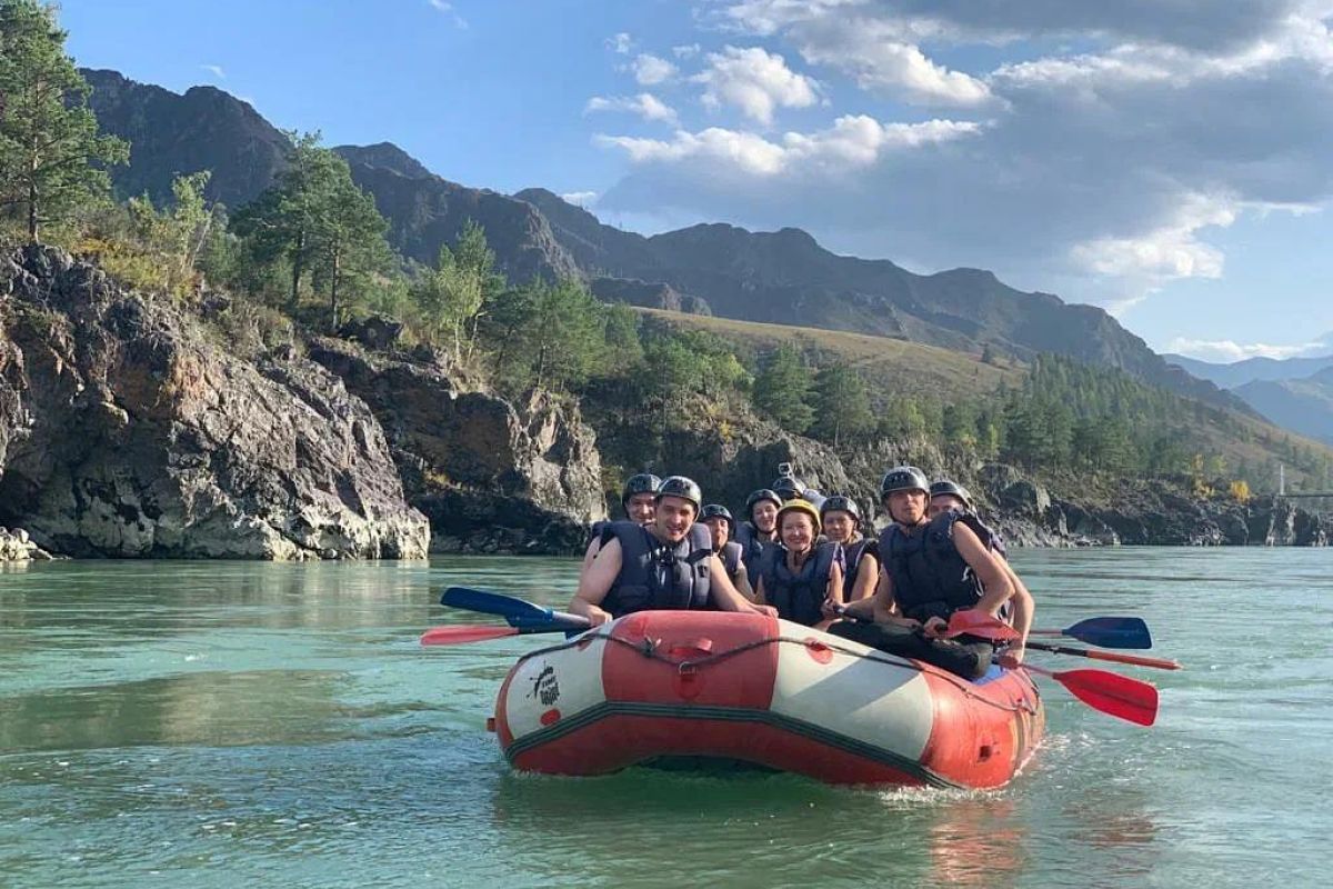 Рафтинг (сплав по р.Катунь на надувных рафтах), экскурсия