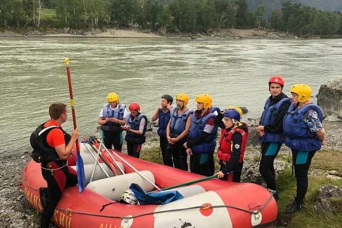 Рафтинг (сплав по р.Катунь на надувных рафтах), экскурсия