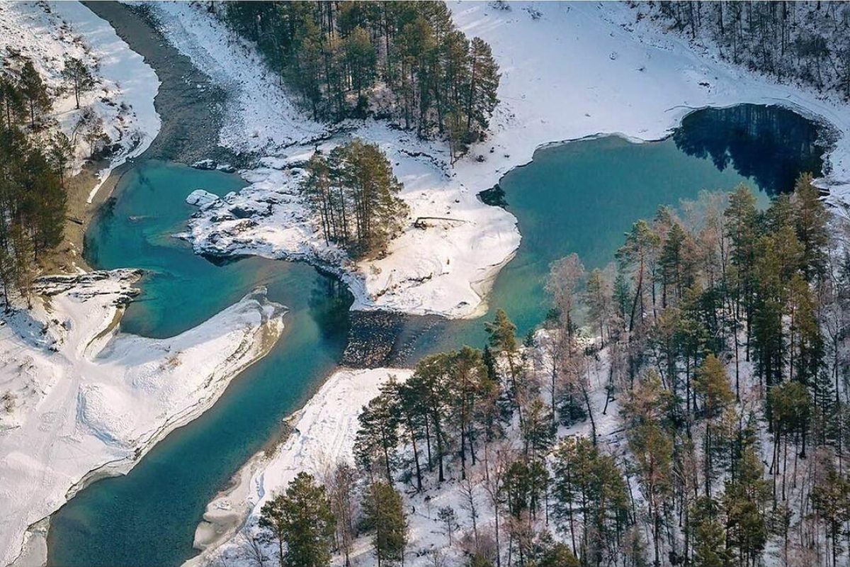 Голубые озёра с. Аскат - Чемал  (о. Патмос) - маральник Байгабак