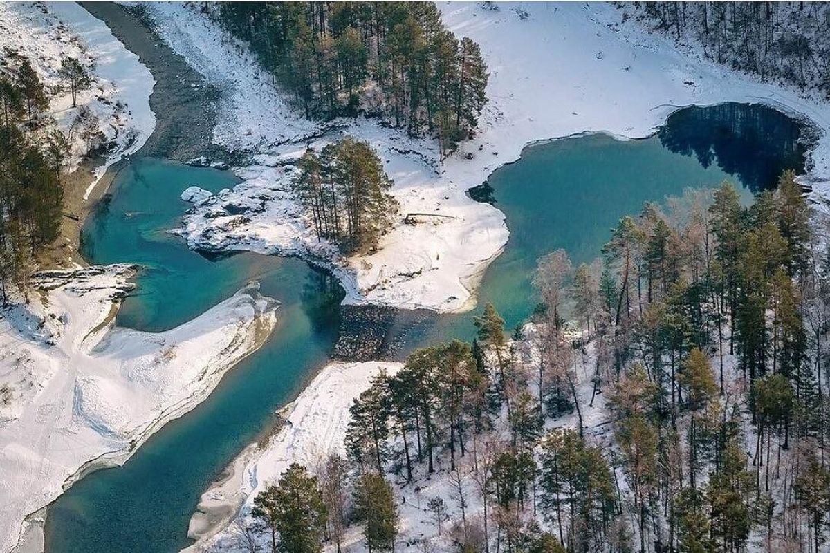 Алтай. Зимняя сказка